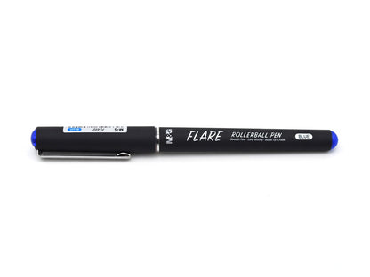 M&G Chenguang FLARE Rollerball Pen 0.7mm – Smooth Writing Gel Ink Pen | Blue, Black & Red - 1pcs - No: ARP50175
