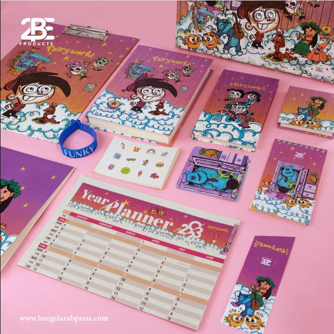 BORG EL-ARAB Cartoonito Calendar Gift Box 2023 -  Agenda 2023