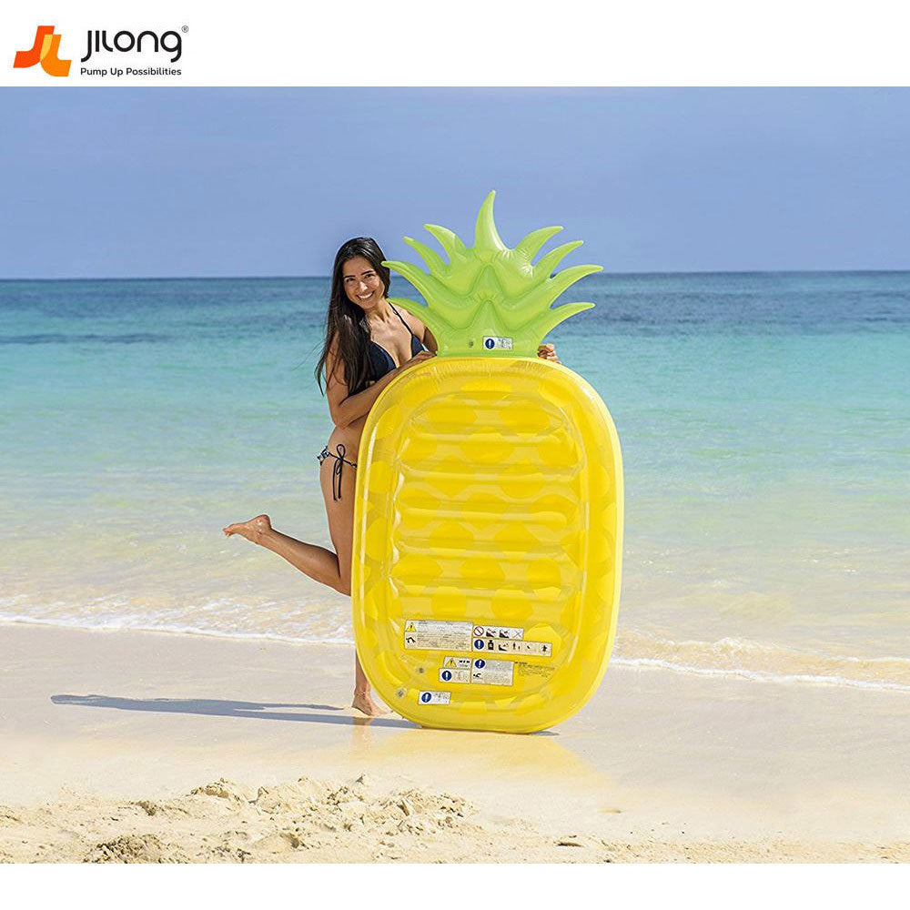 Jilong Airbed – Pineapple Jumbo Pineapple Mattress 190cm x 87cm - No:37348