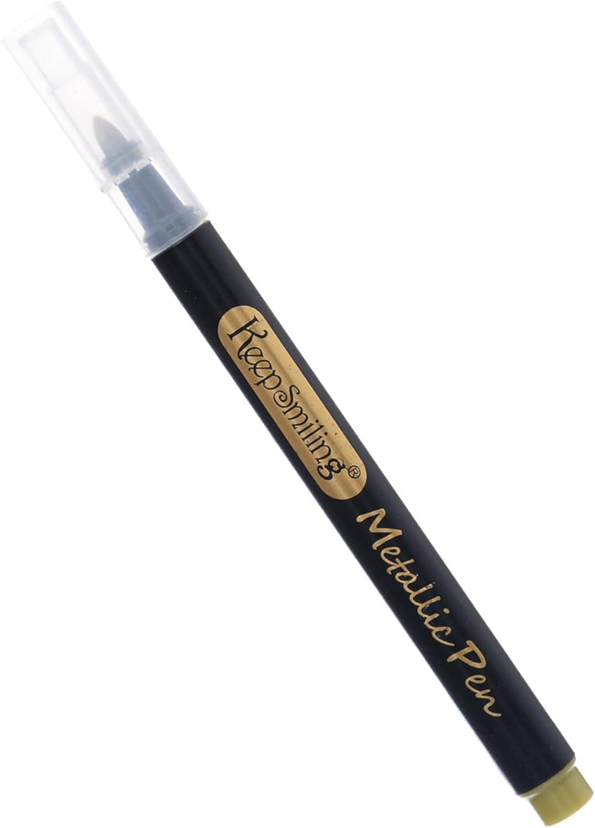 Keep Smiling Metallic Pen - NO: 1001