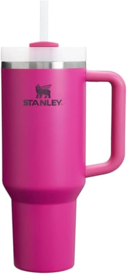 Mega 1.2L Insulated Travel Mug with Handle & Straw