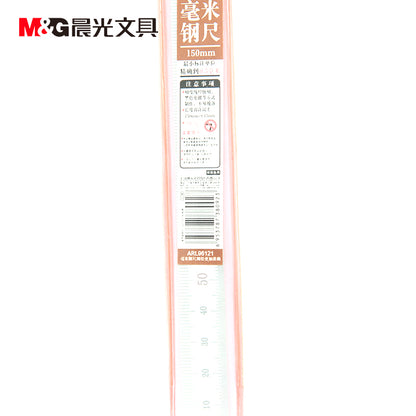 M&G Stainless Steel Metric Precision Ruler 150mm - No:96121