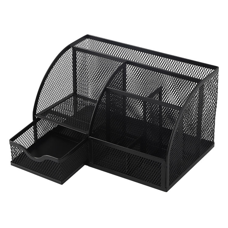 حامل أقلام معدني متعدد الوظائف من إم آند جي تشنغوانغ، مكون من سبعة أقسام - رقم: ABT98487