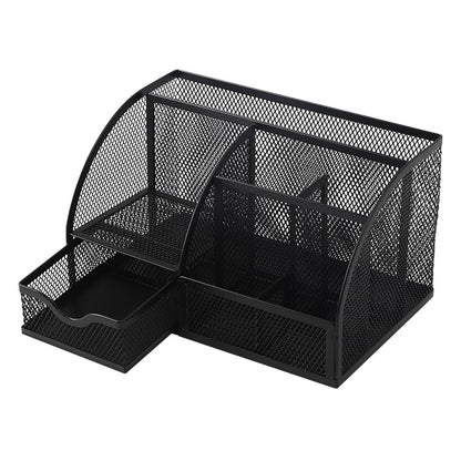 حامل أقلام معدني متعدد الوظائف من إم آند جي تشنغوانغ، مكون من سبعة أقسام - رقم: ABT98487