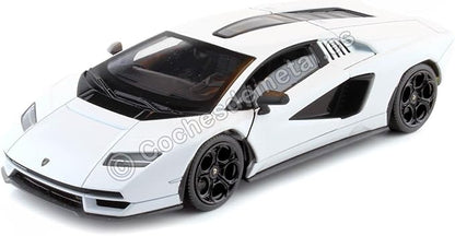 Welly Nex Die-Cast Metal Model Car - 1:24 - Lamborghini Countach Lpi  - No: 800-4 24114W