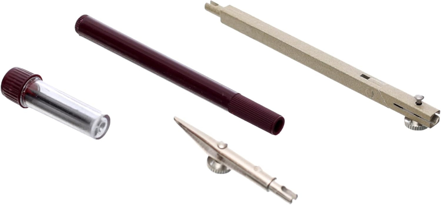 M&G Chenguang Practical Compass Set, 7-Piece for Accurate Geometric Drafting and Technical Drawing - No:ACS908E6