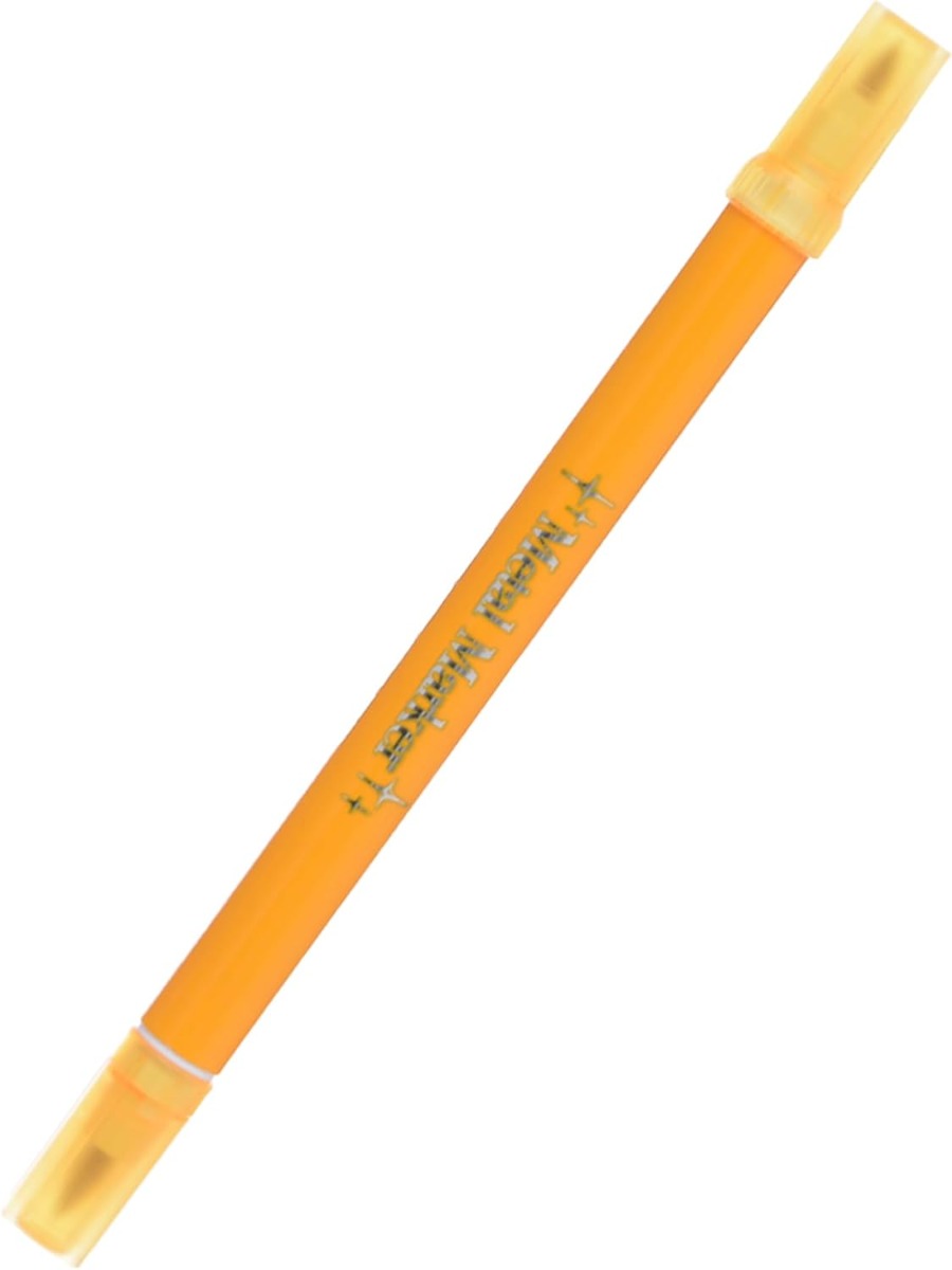 M&G Metal Marker Pen, Number 8062, Double-Tip, Orange