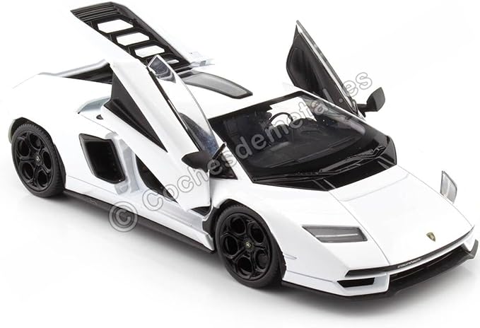 Welly Nex Die-Cast Metal Model Car - 1:24 - Lamborghini Countach Lpi  - No: 800-4 24114W