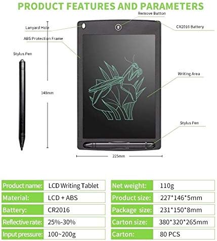 8.5 Inch digital drawing Tablet handwriting Pads LCD Writing board Electronic