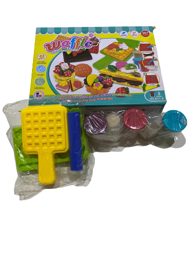 Waffle Clay Play Dough - No:2558