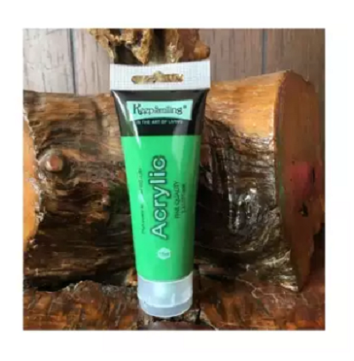 Keep Smiling Acrylic Paint Tube 75 Ml - Emerald Green - No:607