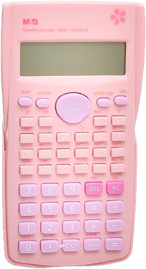 M&G Chenguang Sakura Time Scientific Calculator 240 Functions Two-line Display - No:ADG98149