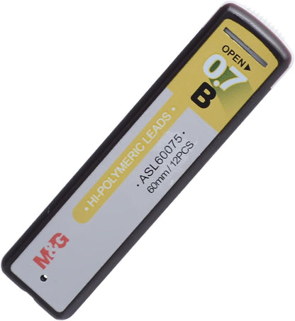 أقلام رصاص ميكانيكية من إم آند جي، مقاس 0.7 مم - رقم المنتج: Asl 60075