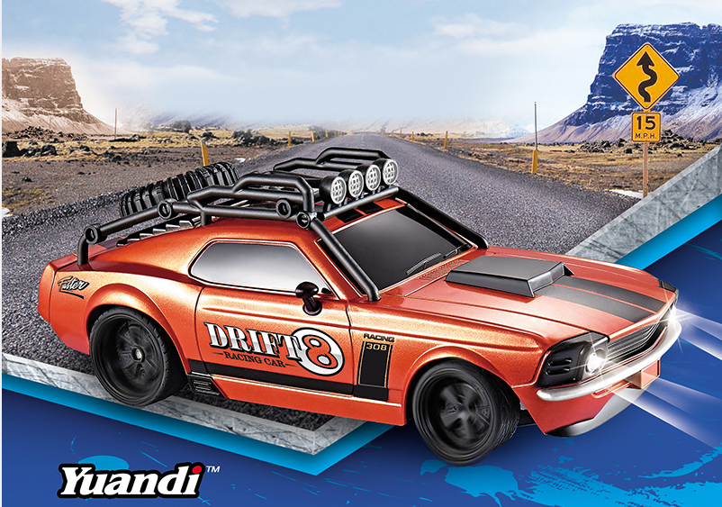 سيارة يواندي للتحكم عن بعد فائقة السرعة - رقم: YD898-MT1946A