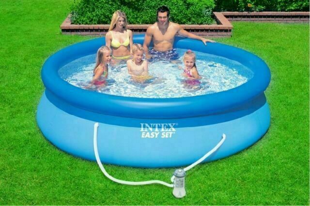 Intex Easy Set Inflatable Pool - Blue - 305cm x 76cm - No:28122
