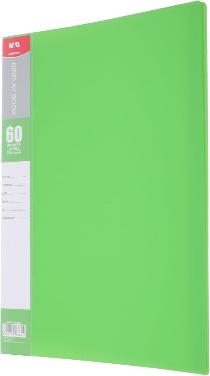 M&G Chenguang A4 Document Holder,  U-Shape Folders for Compact Filing of Documents 60 sheets - No:ADM945K1