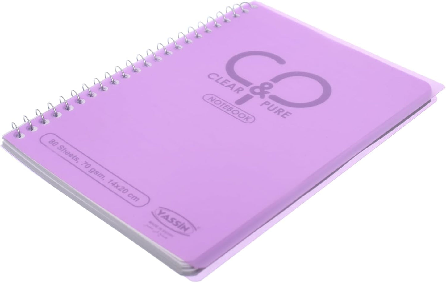 Yassin C&P Notebook, 80 Sheets, A5 Size - NO: 1246