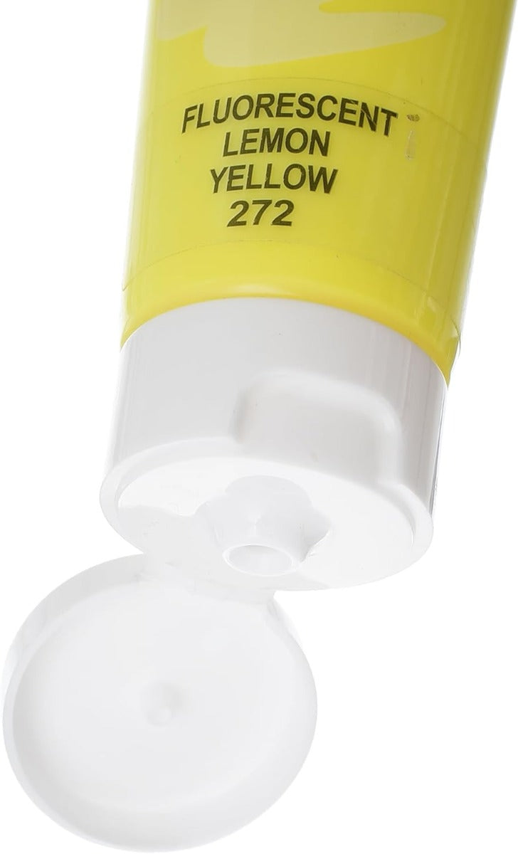 أنبوب ألوان أكريليك من إم آند جي تشنغوانغ، مجموعة بولد آرت كرييشن، 75 مل - أصفر ليموني فلورسنت (272) - رقم المنتج: APLN6598