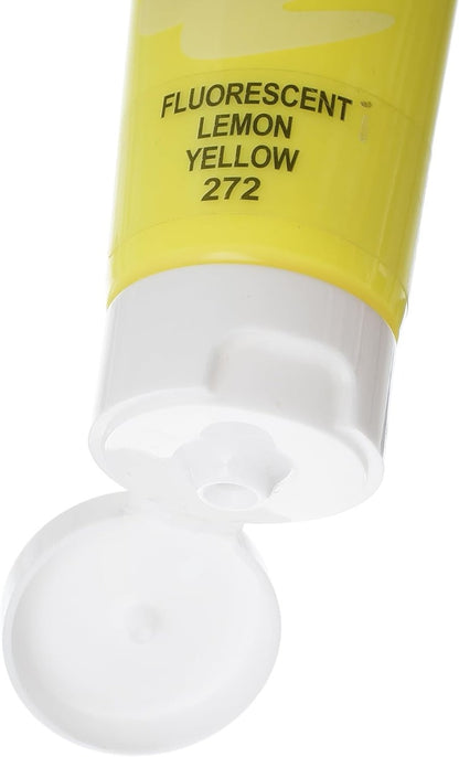 أنبوب ألوان أكريليك من إم آند جي تشنغوانغ، مجموعة بولد آرت كرييشن، 75 مل - أصفر ليموني فلورسنت (272) - رقم المنتج: APLN6598