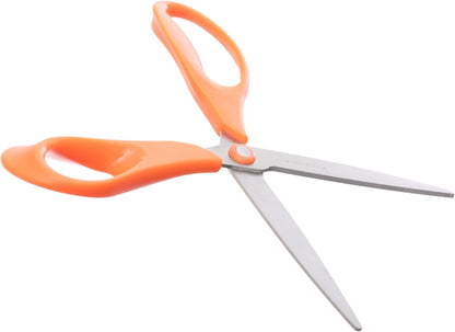 M&G Chenguang Ergonomic Scissors, 7inch Stainless Steel Blades for Smooth Cutting - No:ASS913U9