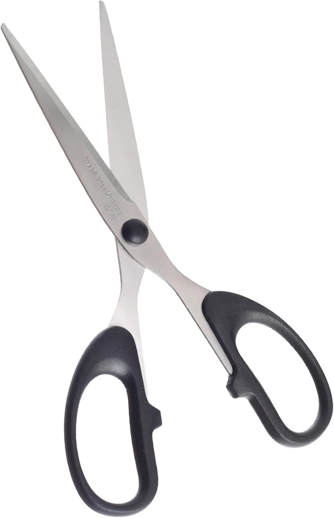 M&G Chenguang Office Scissors Ultra Smooth Cut - 7inch Stainless Steel Blades - No:ASS913U1