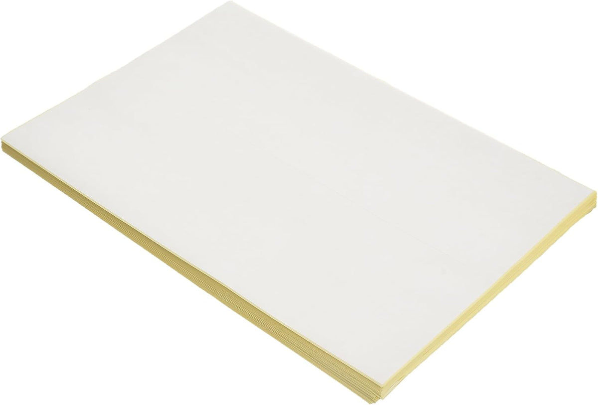Yassin Professional Medium Adhesive Label Sticker,57x105 mm With Premium Material - Size: A4 - 10 Labels per Sheet - 100 sheets - No: 0708