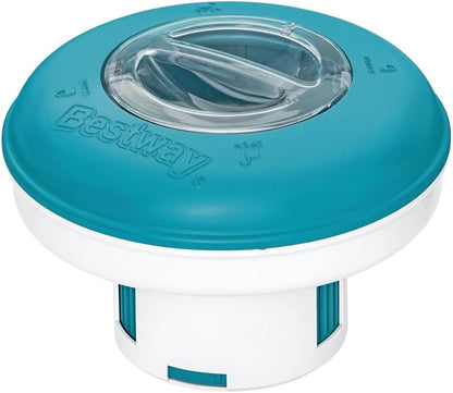 موزع كيماويات عائم Bestway Flowclear لصيانة مياه المسبح