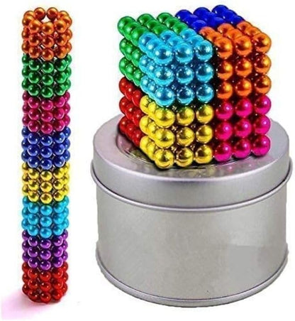 216-Piece Magnetic Building Balls Set – Colorful Magnetic Balls for Creative Construction & Fidget Play - No: M500