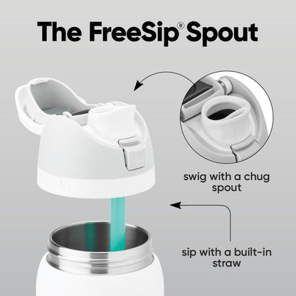 Owala FreeSip 32oz (945ml) Insulated Stainless Steel Water Bottle – Leakproof Vacuum Bottle with Built-in Straw & Carry Loop