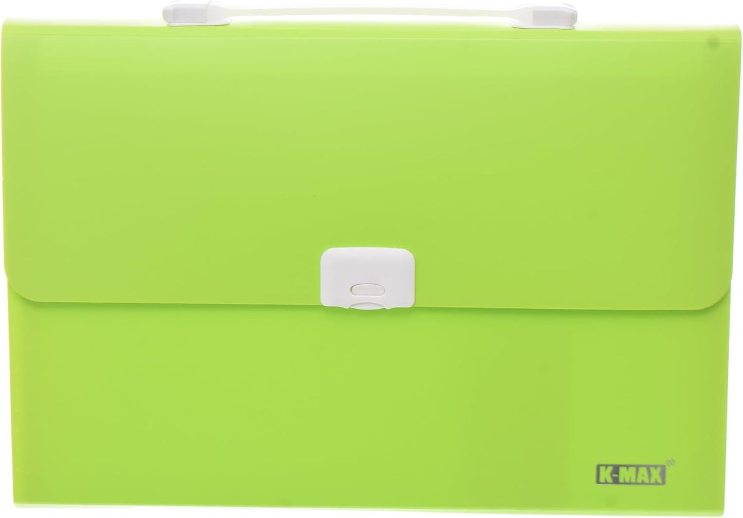 K-Max High Quality Expanding File With Lock And Handle 12 Pocket - A4 - No:KMS3013 - Assorted color