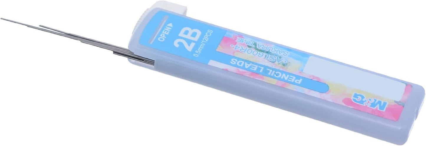 M&G Mechanical Pencil Leads, 0.5Mm, 2B - NO: 600R4