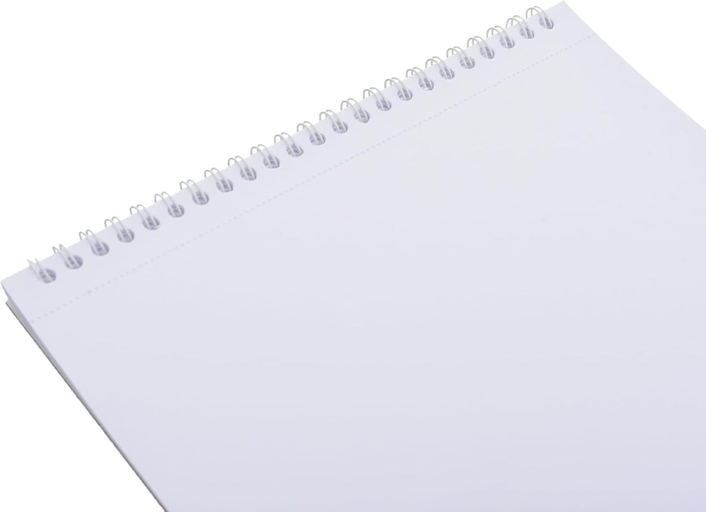 كراسة رسم ياسين وايت، 12 ورقة A4، مُجلّدة بسلك حلزوني، مناسبة للرسم الفني الاحترافي.