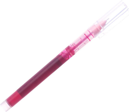 M&G Chenguang Transparent Roller Pen pink INK  - 0.5mm - 1Pcs - No: ARPM2073