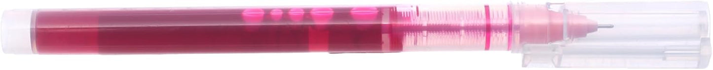 M&G Chenguang Transparent Roller Pen pink INK  - 0.5mm - 1Pcs - No: ARPM2073