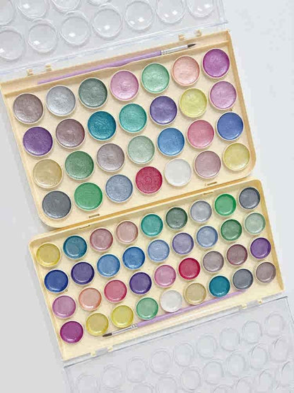 ألوان غواش صلبة سحرية لؤلؤية من إم آند جي تشنغوانغ - 36 لونًا - رقم المنتج: APL976J2