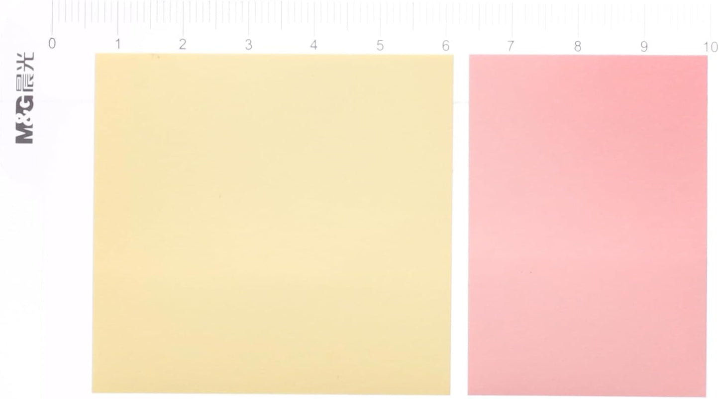 M&G Chenguang Post-it Notes, 76x76mm Vibrant Sticky Notes, 100 Sheets for Organization - No: Ys-678