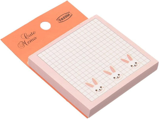 Yassin Cute Memo 100 Sheet 80 * 80m Pr Paper & Assorted color - NO : 1247