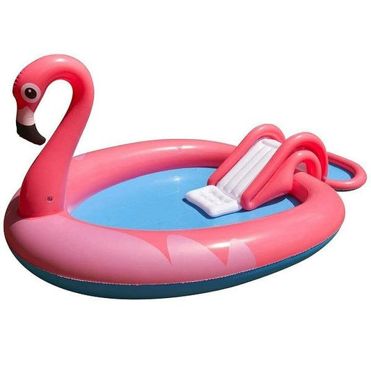 Jilong sunclub Flamingo Spray Pool Inflatable Flamingo Swimming Pool - No:57172