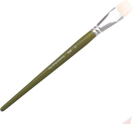 M&G Chenguang Gouache Brush, Precise Painting, Synthetic Fiber, Ergonomic Handle, Size 12 - No:ABH978D3L