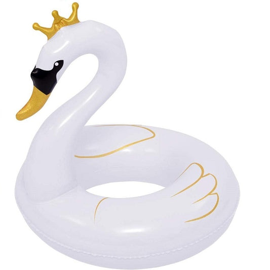 Jilong White Swan Inflatable Float swim ring - 55 cm - No:37406