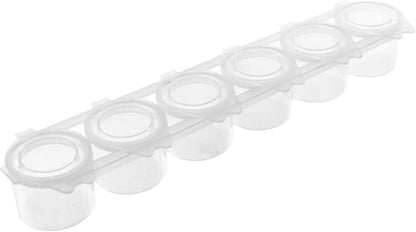 6-Inch Common Jar Colours Pallet With Large Lid, Crafted From High-Quality