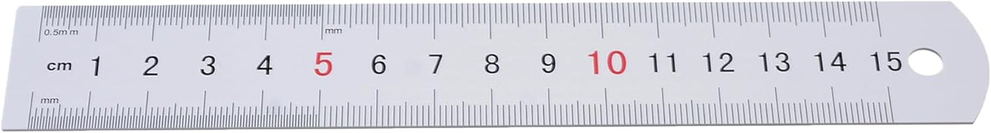 M&G Aluminum Ruler, 15 Cm - NO : 960Y8