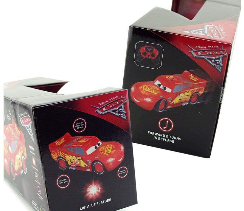 سيارة لعبة لايتنينغ ماكوين من سلسلة سيارات كارز مع جهاز تحكم عن بعد - رقم: 699-46A