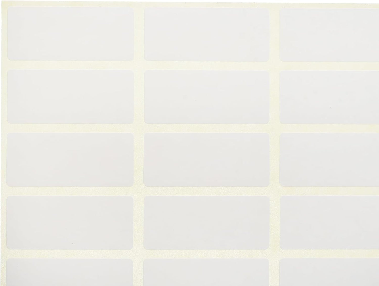 ملصق إل-منار ذاتي اللصق 45 × 19 مم - أبيض 