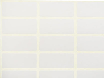 ملصق إل-منار ذاتي اللصق 45 × 19 مم - أبيض 