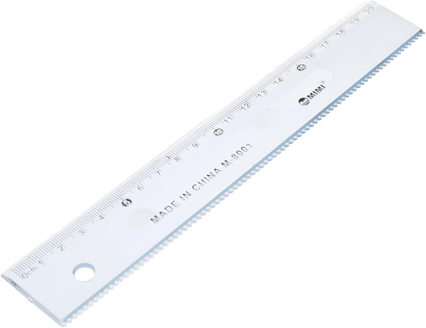 Lux Transparent Ruler, 20 Cm, Model Imim