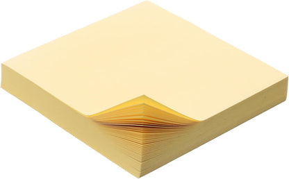 M&G Chenguang Sticky Notes  – 3×3 Inch, Yellow, 100 Sheets – Repositionable Self-Adhesive Memo Notes - 1pcs - No: YD-940