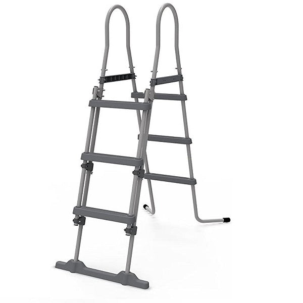 مسبح جيلونج أفينلي بيضاوي قائم بذاته مع إطار، رمادي، 610 × 360 × 122 سم - رقم: 17023EU