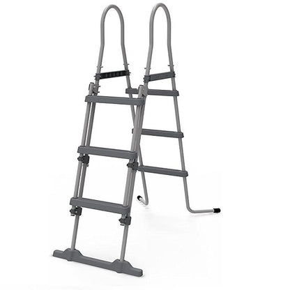 مسبح جيلونج أفينلي بيضاوي قائم بذاته مع إطار، رمادي، 610 × 360 × 122 سم - رقم: 17023EU