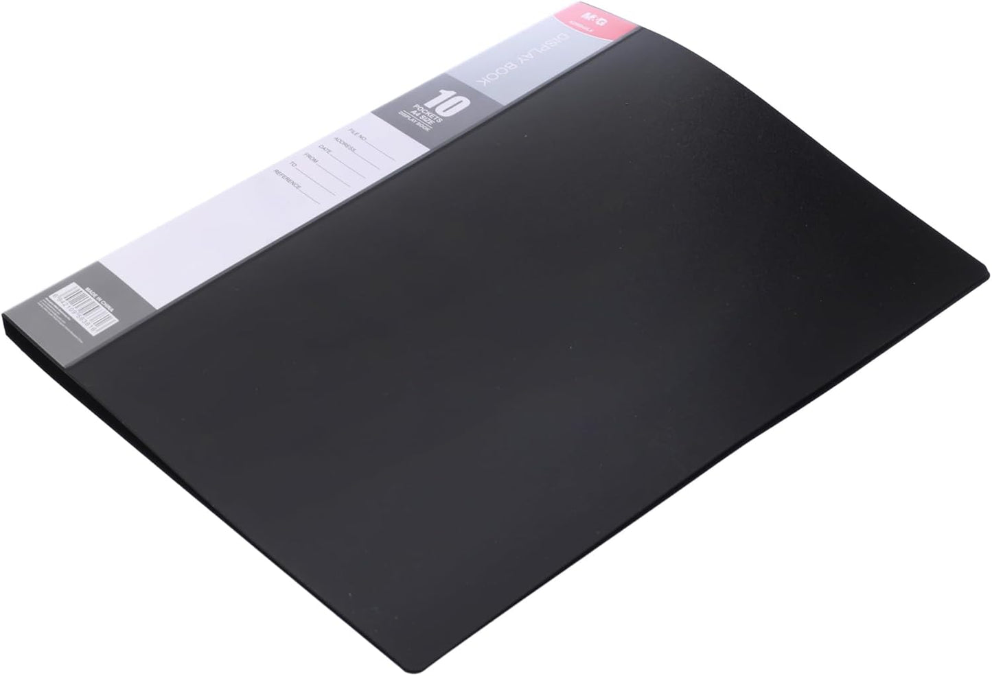 M&G Chenguang U-Shape Holder, 10-Pocket A4 Document Organizer - Black - No : ADM945L6